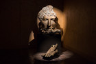 Head and Foot of Antinoo - Paola Crema - bronze